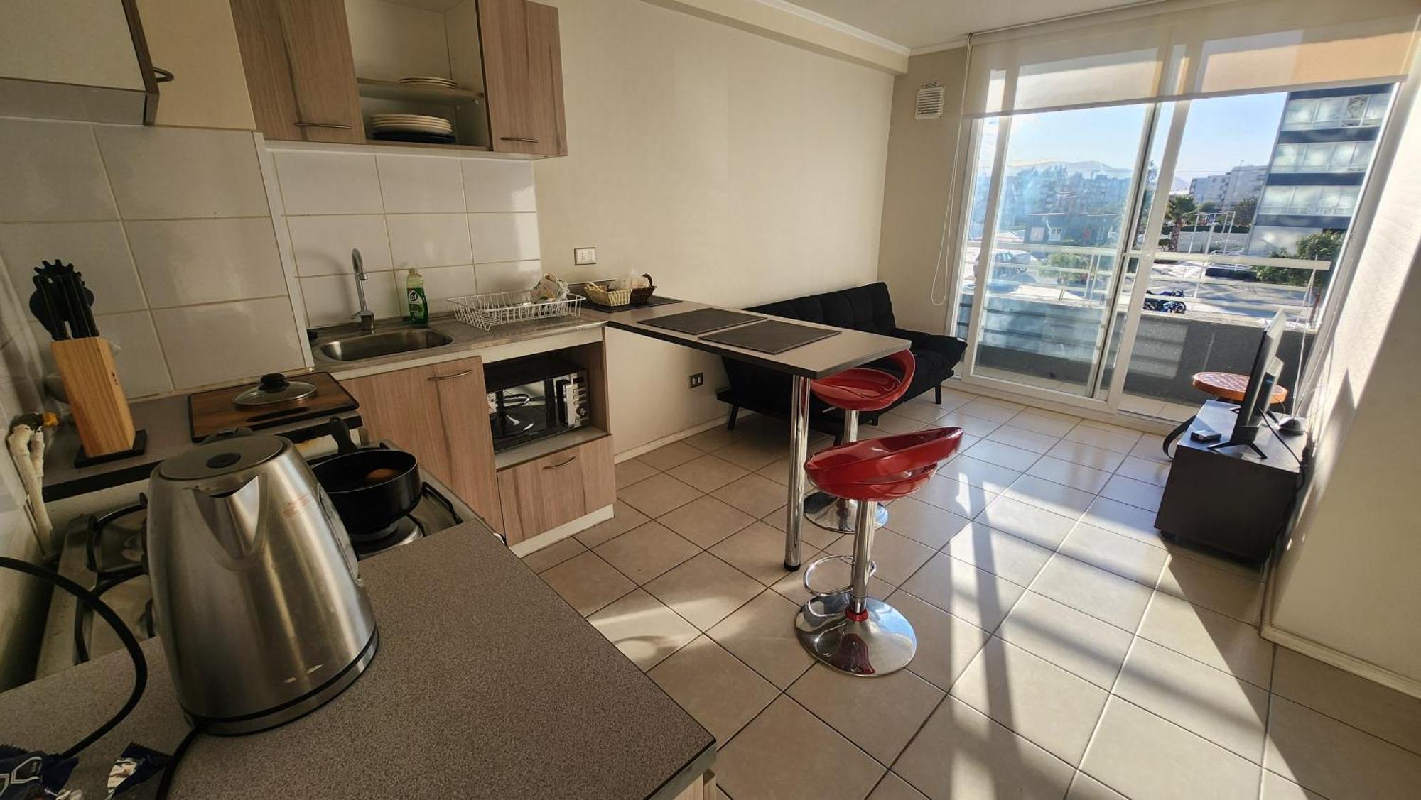 Depto Dentro De Condominio. Seguridad 24 Horas. Apartamento La Serena